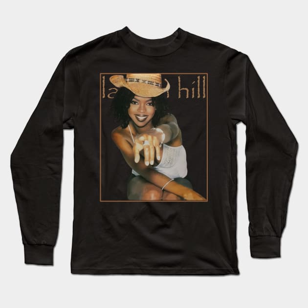 Lauryn Hill - Best Of R&B Long Sleeve T-Shirt by erd's